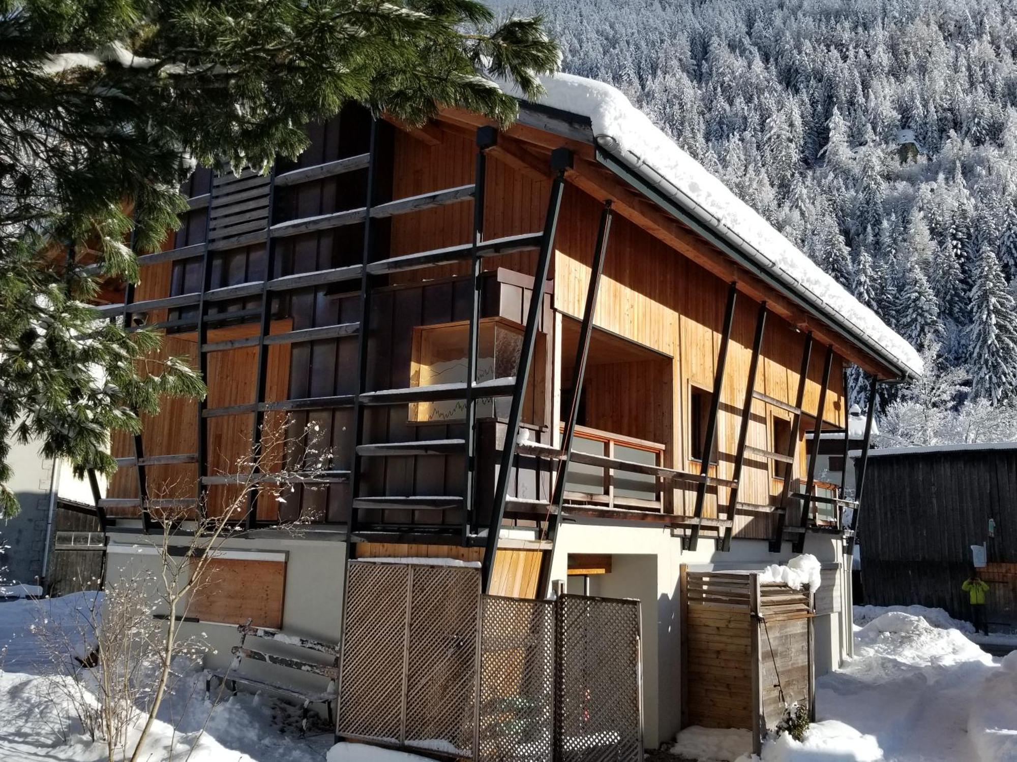 Chalet Walser A Vallorcine 13 Kms Chamonix France Exterior foto